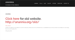 Desktop Screenshot of anannia.org